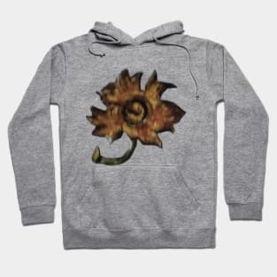 Antique Floral Art Hoodie